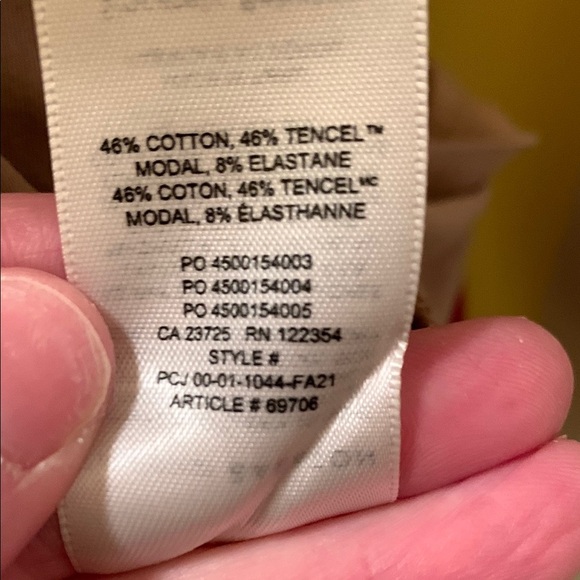 The Group Babaton Women's Tan V-Neck Top - Picture 7 of 7